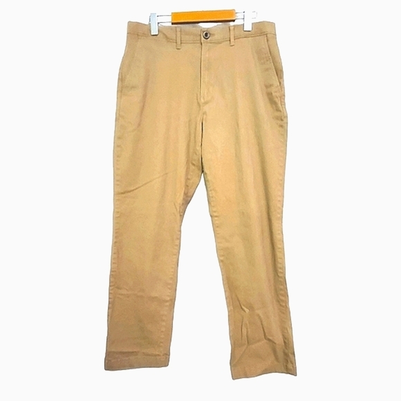 Amazon Essentials Khaki Athletic Stretch Pants 35W30L NWOT - Picture 5 of 7